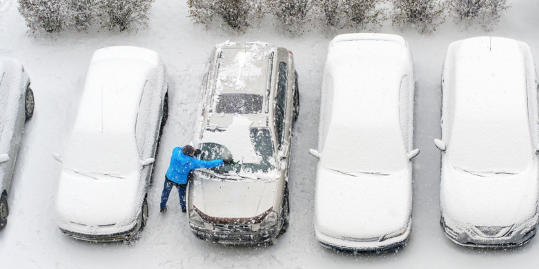 RICONOSCIMENTO TARGHE NELLA NEVE