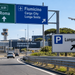 Fiumicino, nuovo svincolo per il parcheggio Lunga Sosta