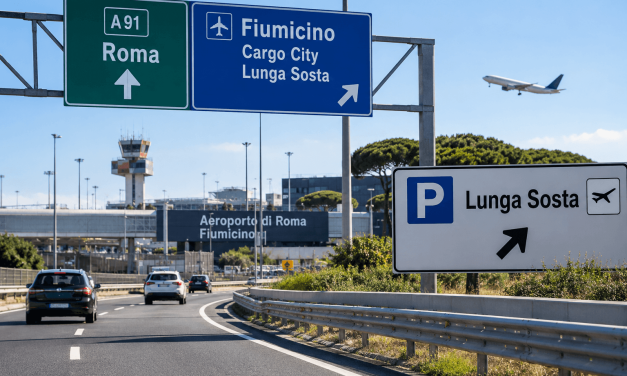 Fiumicino, nuovo svincolo per il parcheggio Lunga Sosta