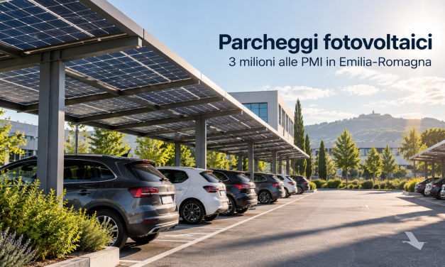 Parcheggi fotovoltaici: 3 milioni alle PMI in Emilia-Romagna