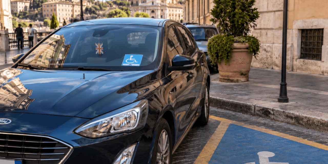 BLUE BADGE BRITANNICO VALIDO IN ITALIA